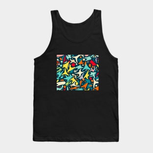 Abstract color Tank Top